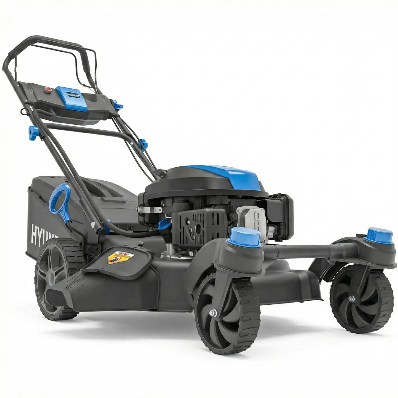 Hyundai 20" / 51cm Zero Turn Self-Propelled Petrol Lawnmower, Electric Start, 196cc