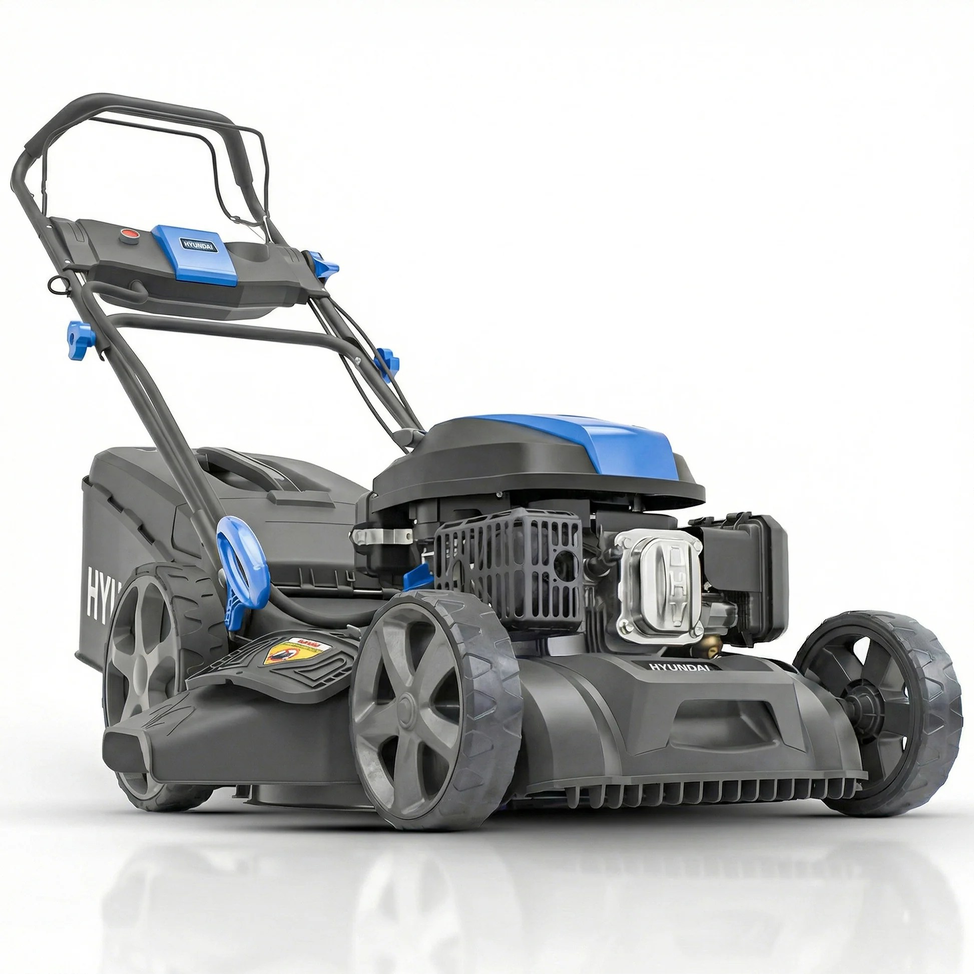 Hyundai 20" / 51cm Self-Propelled Petrol Lawnmower, Electric Start, 196cc