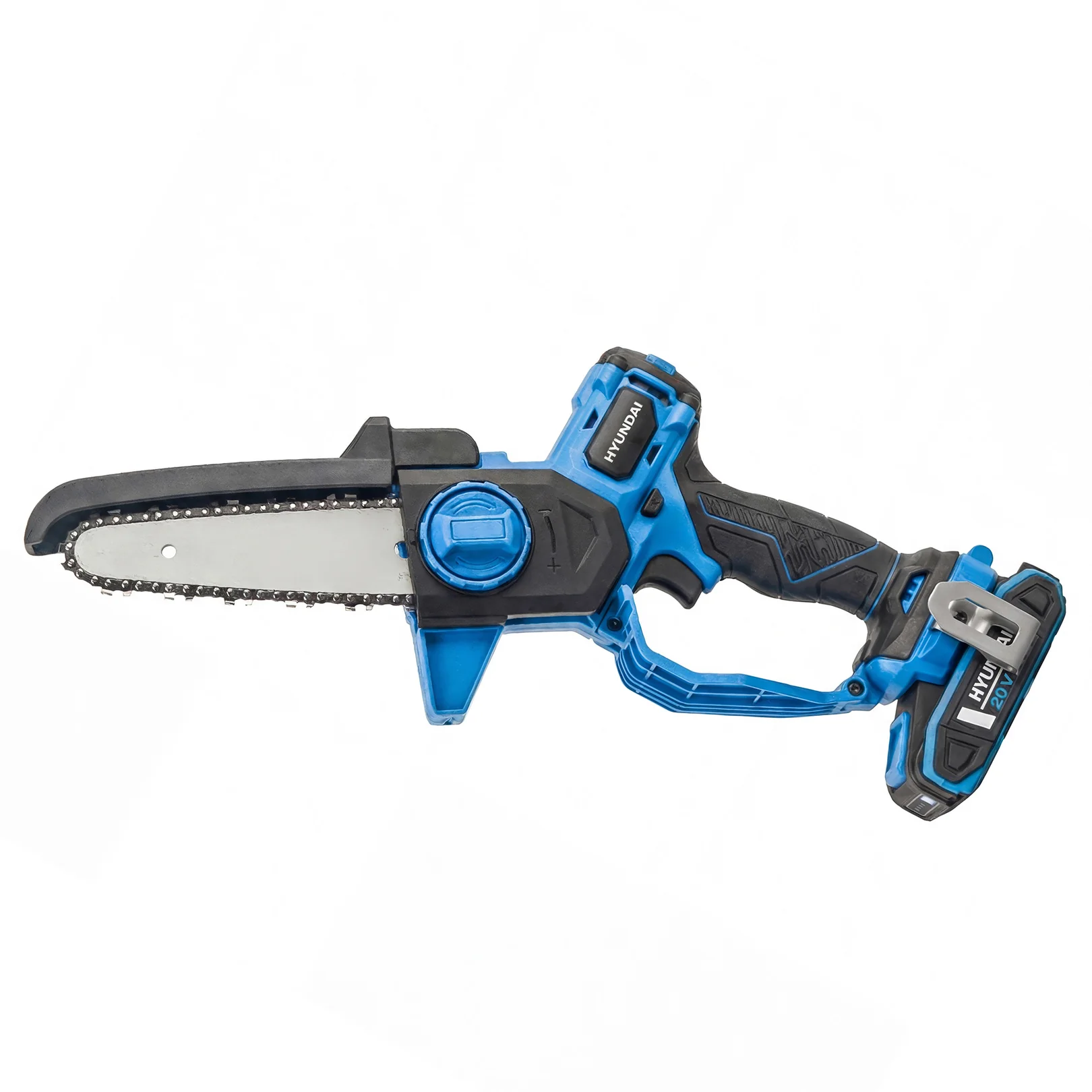 Hyundai 6" 20V Mini Chainsaw, Includes Chain, 2Ah Battery & Charger