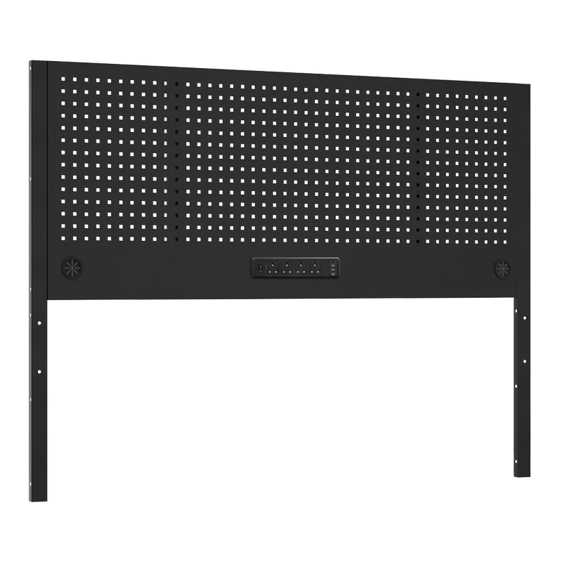 Sealey Superline PRO® Modular Adjustable-Height Workbench with Pegboard Back Panel & Wooden Worktop 1830mm