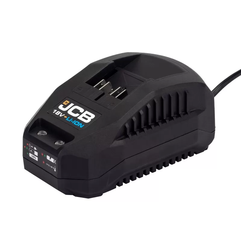 JCB 18V Brushless Impact Driver, 180Nm, 5.0AH Li-ion Battery, 2.4A Charger