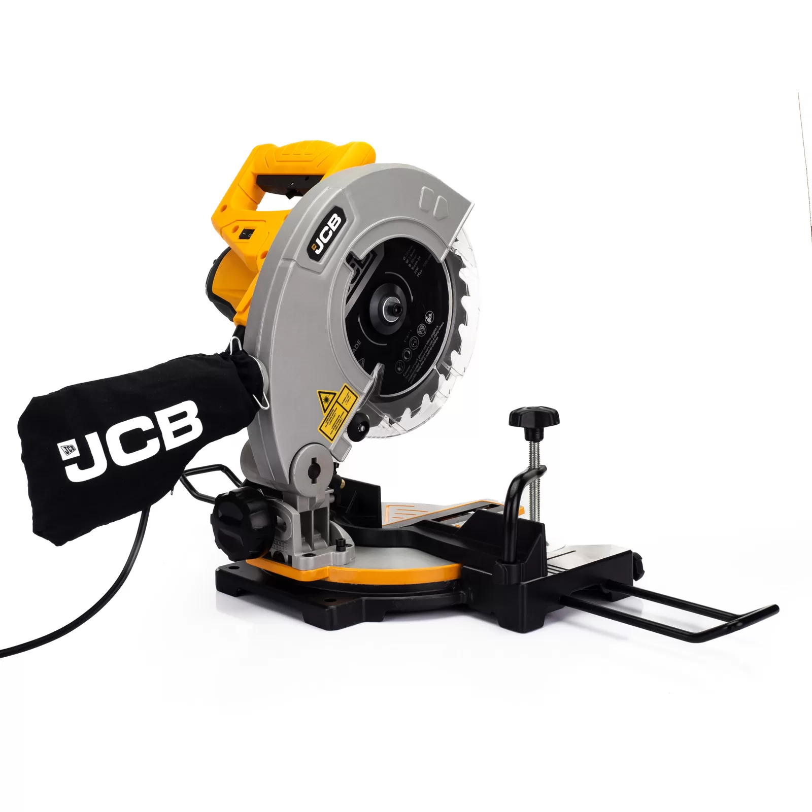 JCB 210mm 8" Electric Compound Mitre Saw, Corded, 1100W, 230V