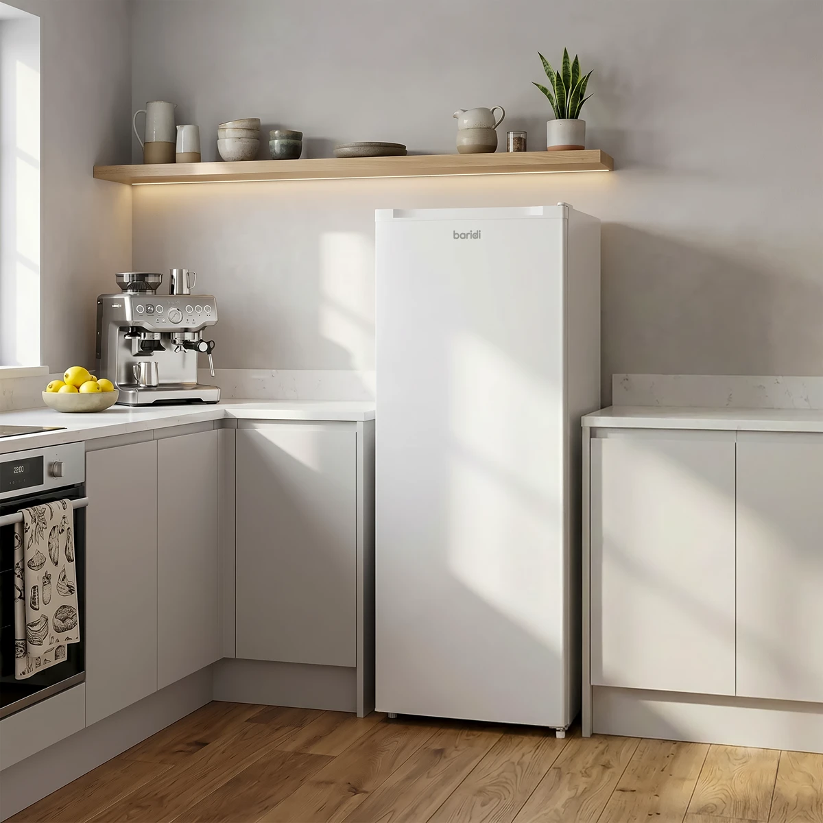 Sealey Freestanding Larder Fridge 241L – White