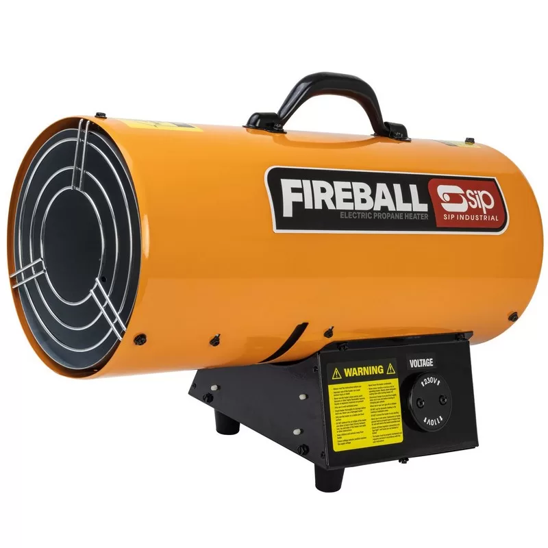 SIP FIREBALL DV125 110v/230v Propane Space Heater