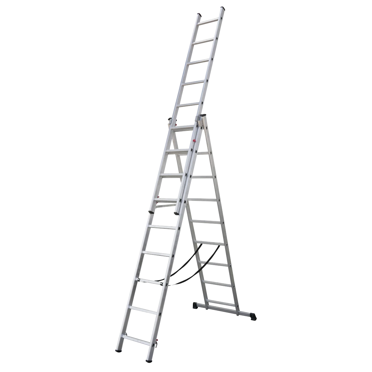 Sealey Extension Combination Ladder 3 x 9 Aluminium - EN 131