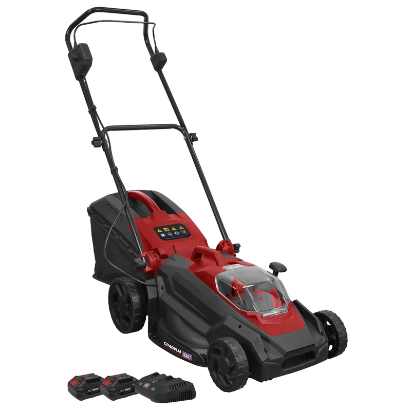 Sealey Cordless Lawn Mower Kit 40V 4Ah SV20 Series 40cm