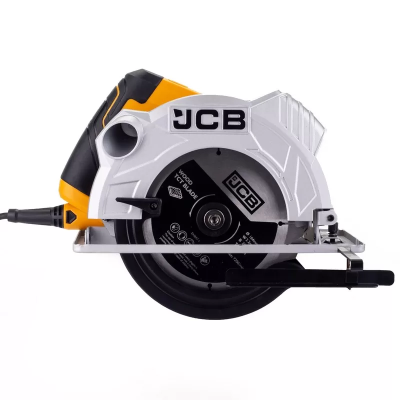 JCB Electric Circular Saw, 184mm Blade Max Cut 65mm, 90-45° Bevel,Corded, 1500W, 230V