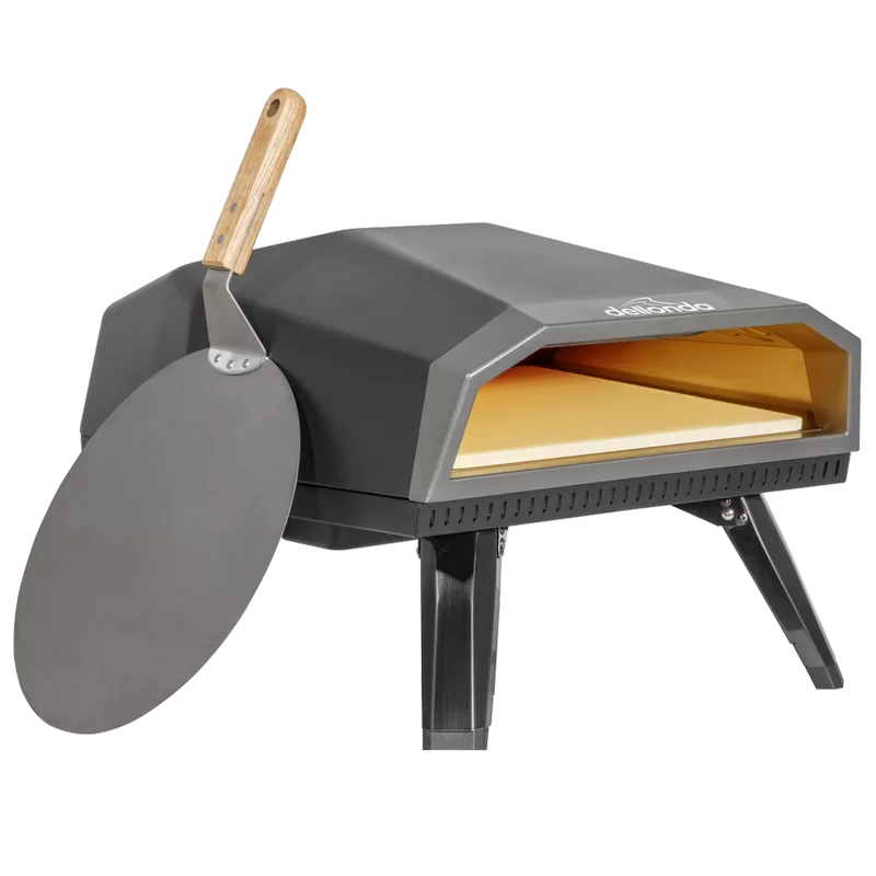 Sealey Dellonda Gas Pizza Oven with Water-Resistant Cover/Carry Bag & 12" Pizza Peel