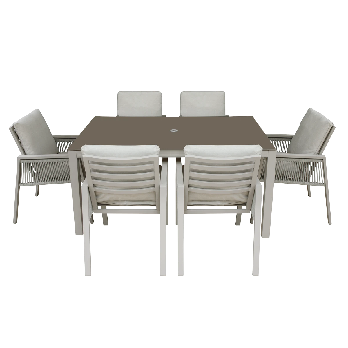 Sealey Dellonda Fusion Outdoor Dining Set 7pc
