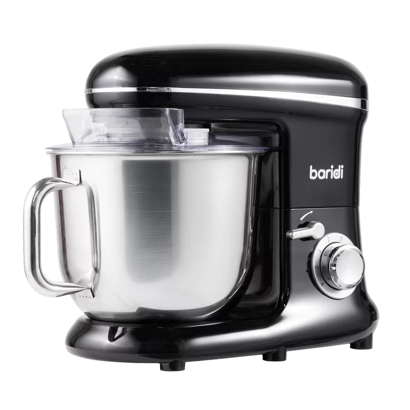 Sealey Baridi 1500W Stand Mixer with Accessories 6L - Black