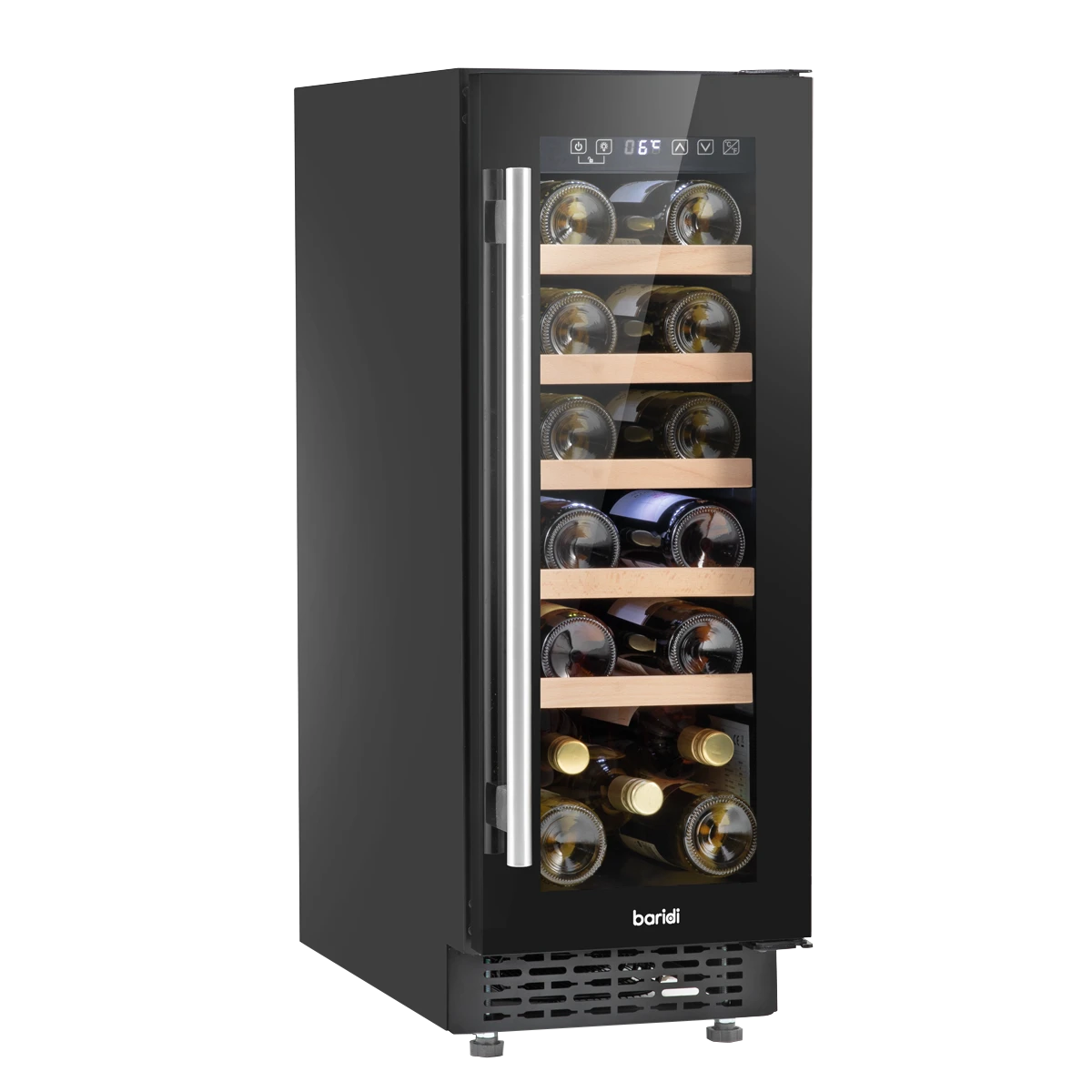 Sealey Baridi 20 Bottle Slim Wine Fridge & Cooler 30cm