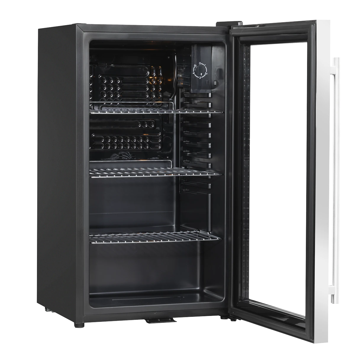 Sealey Baridi Wine, Beer & Drinks Fridge 85L Capacity - Stainless Steel