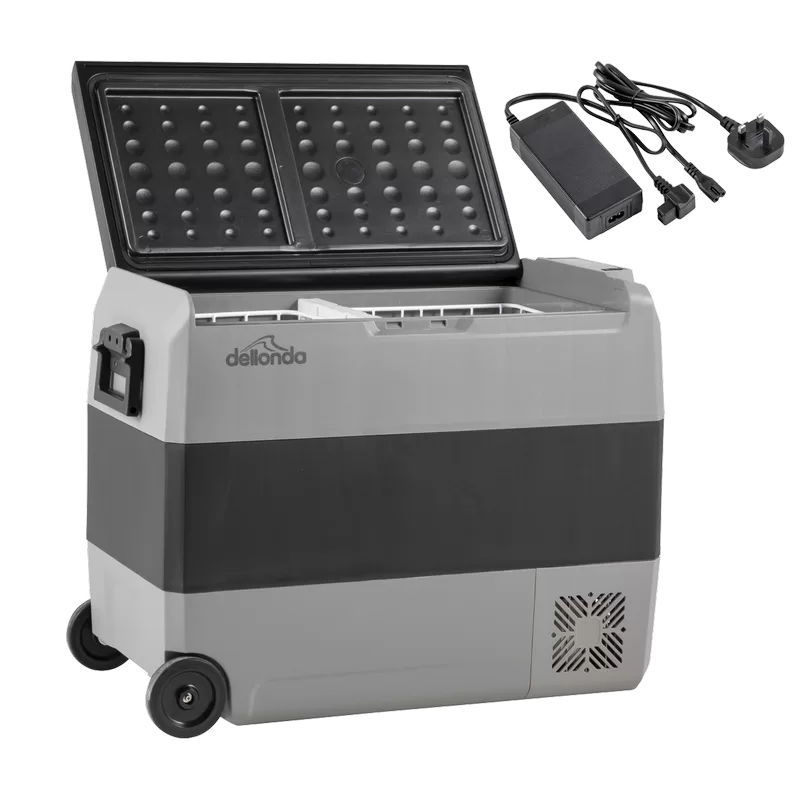 Sealey Dellonda Portable Fridge Freezer/Cool Box with LED Display & AC/DC 230V Adaptor 60L
