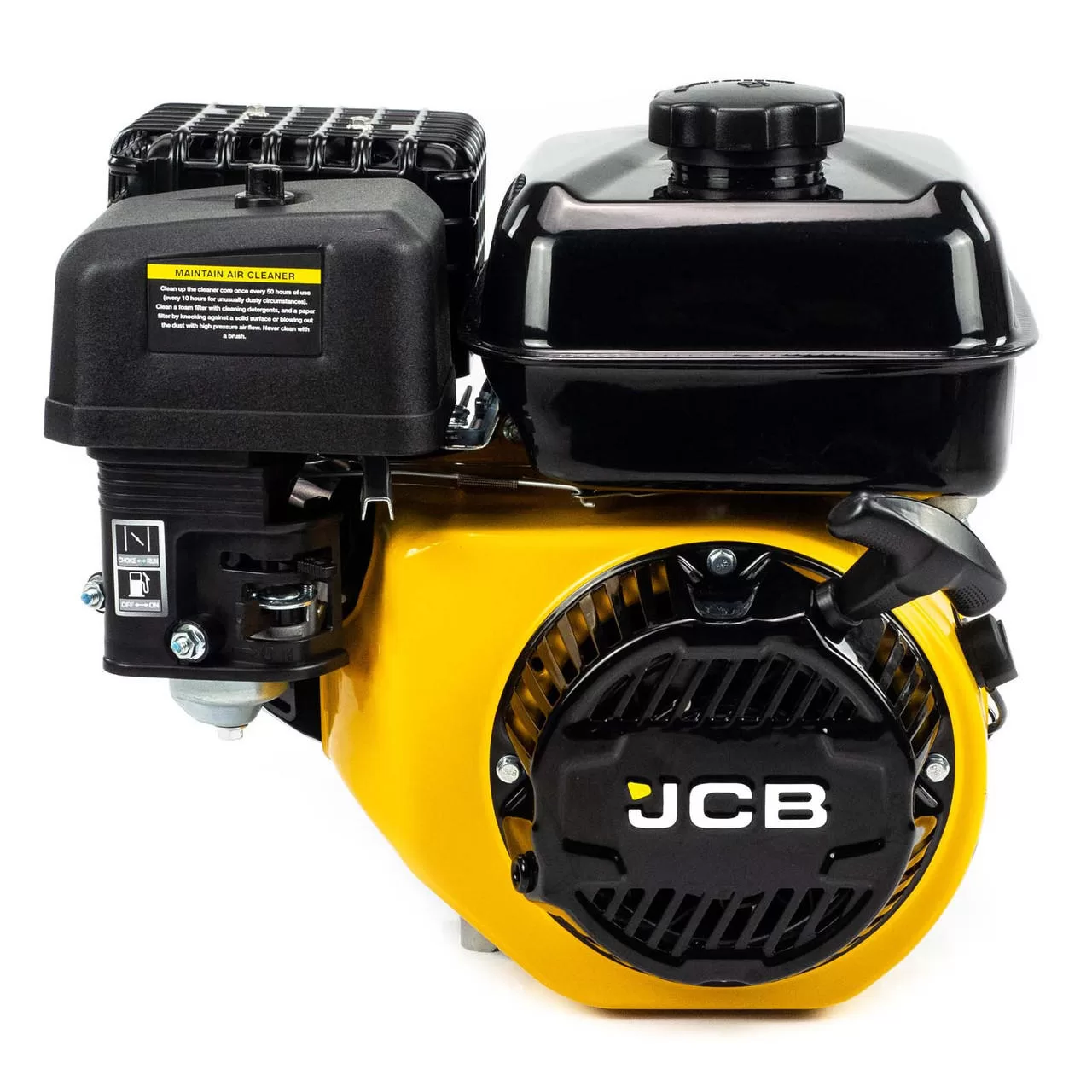 JCB 7.5hp 19.05mm, ¾” Petrol Engine, 224cc, 4 Stroke, OHV, Horizontal Shaft