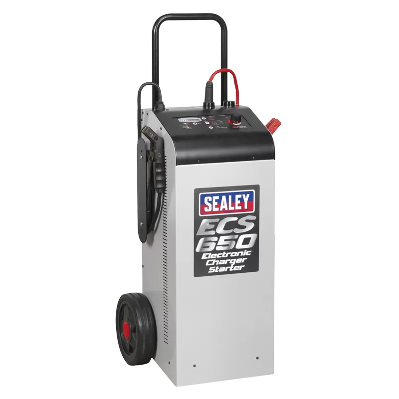 Sealey 12/24V Electronic Charger Maintainer/Starter 100/650A