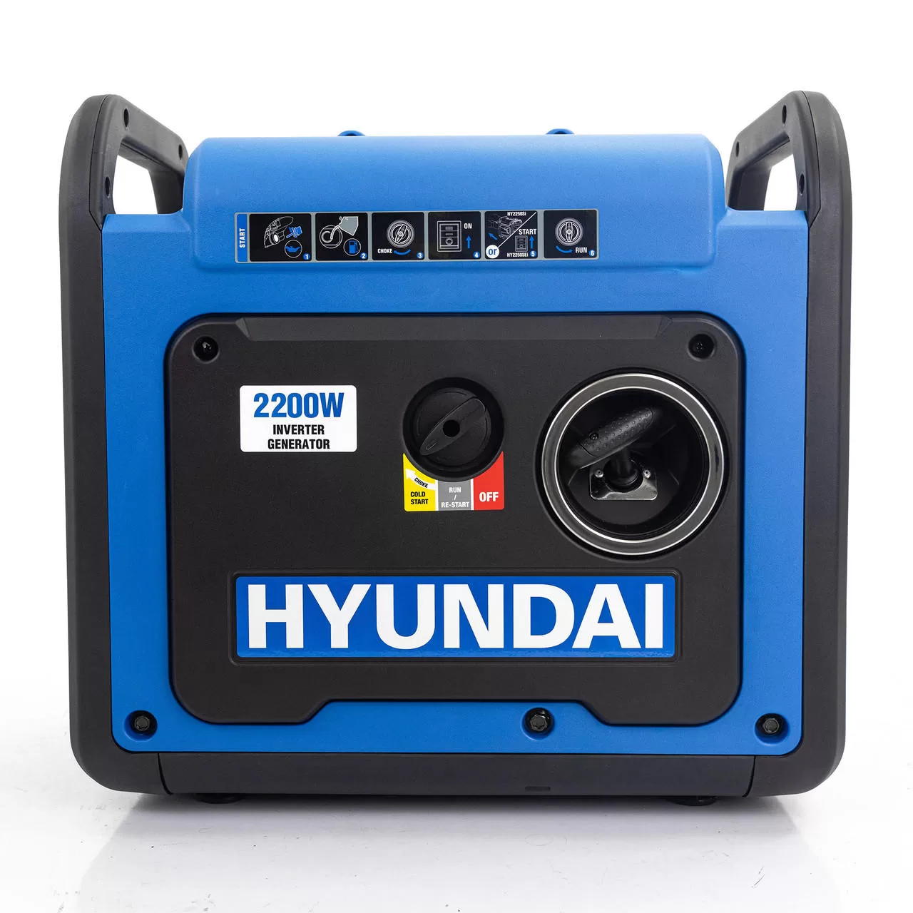 Hyundai 2.2kW Petrol Inverter Generator (Recoil start)