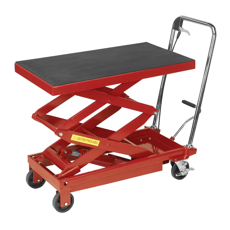 Sealey Hydraulic Scissor Lift Platform Table 300kg Capacity