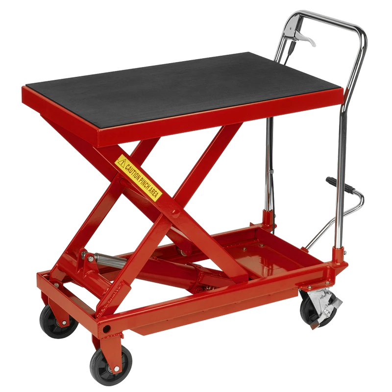 Sealey Hydraulic Scissor Lift Platform Table 500kg Capacity