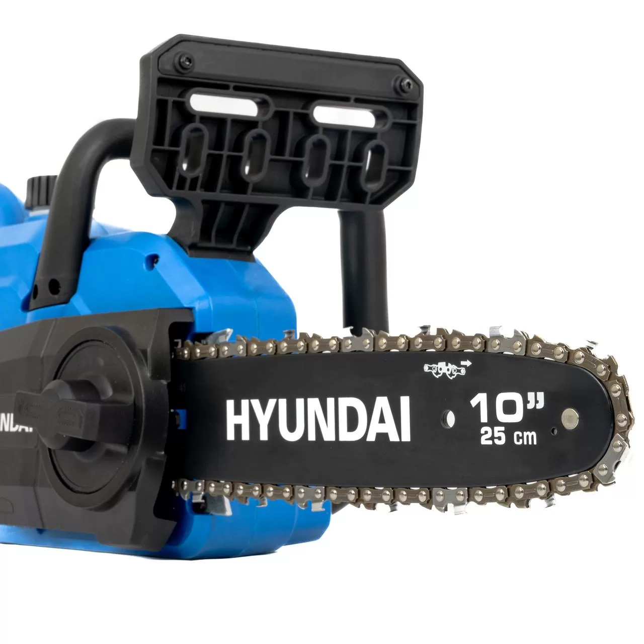 Hyundai 10'' 25cm Cordless Chainsaw 20V Li-Ion 4Ah Battery and Charger