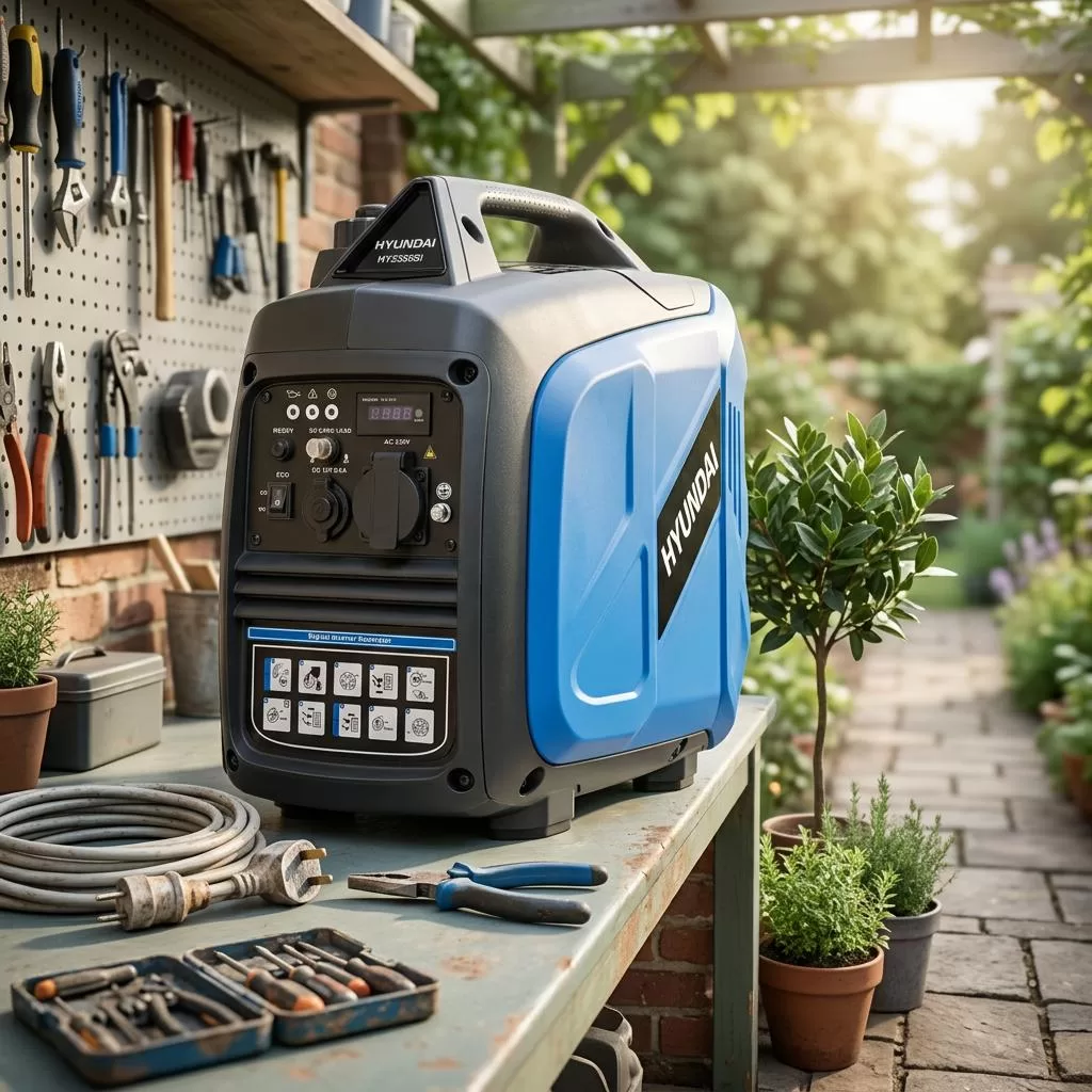 Hyundai 2.0kW / 2000W Inverter Generator, Recoil Start, Pure Sine Wave