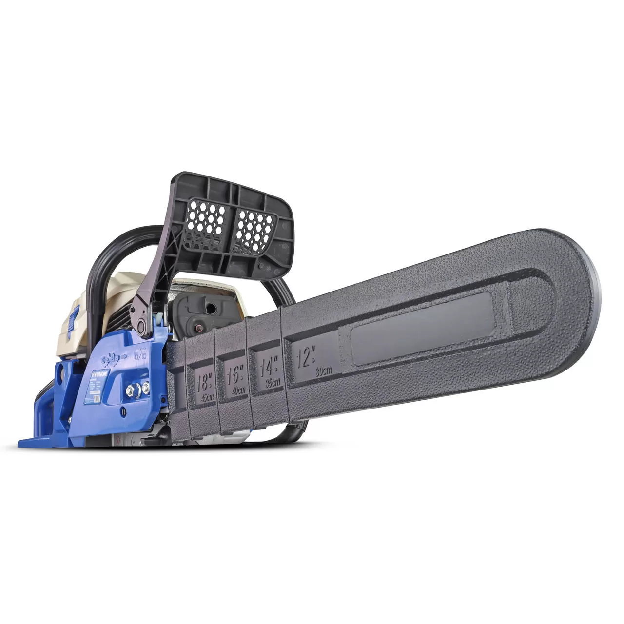Hyundai 20" 50cm 62cc Petrol Chainsaw, 2-Stroke Easy-Start
