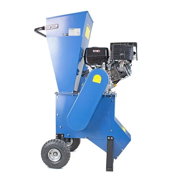 Hyundai 420cc 102mm Petrol Garden Wood Chipper, Shredder, Mulcher 4-Stroke Engine