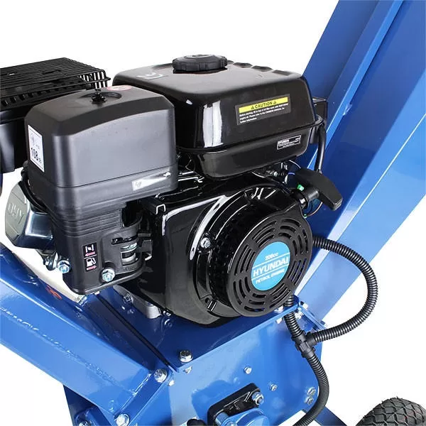 Hyundai 212cc 70mm Petrol Wood Chipper 7hp Electric Start 4-Stroke