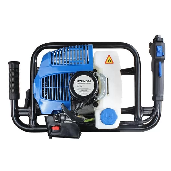 Hyundai 52cc Petrol Earth Auger, Post Hole Borer