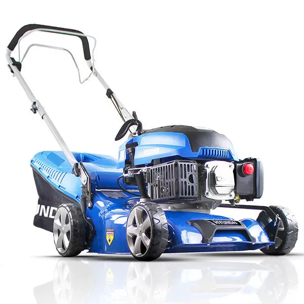 Hyundai 17" / 42cm 139cc Self-Propelled Petrol Lawnmower, 25-75mm Cuts, Rear Discharge