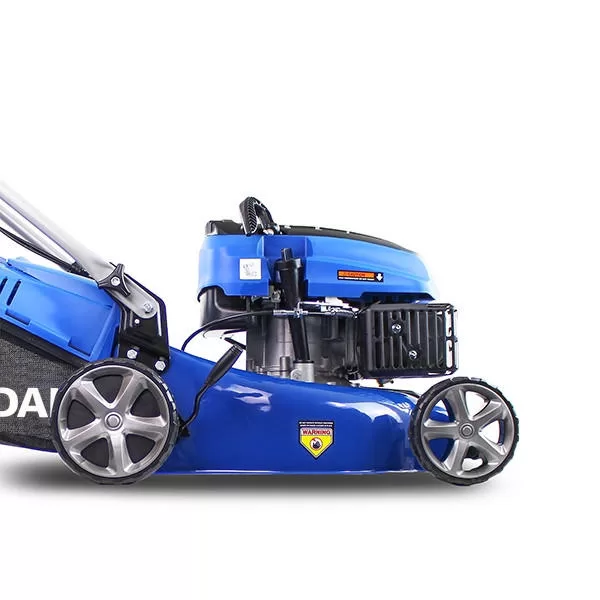Hyundai 17" / 42cm 139cc Self-Propelled Petrol Lawnmower, 25-75mm Cuts, Rear Discharge
