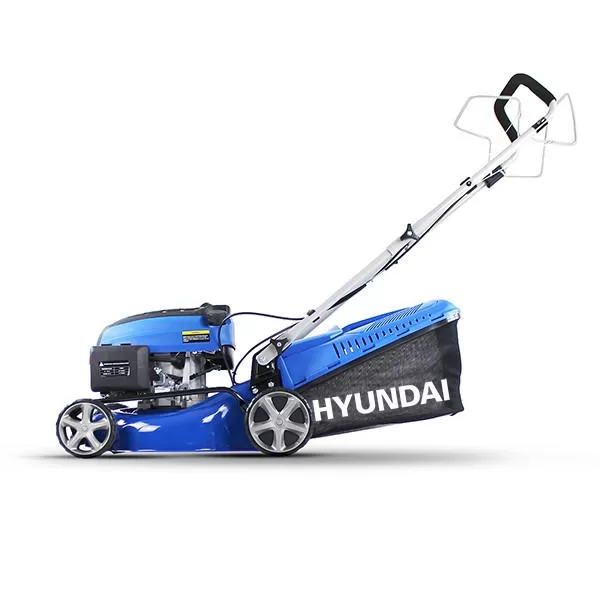 Hyundai 17" / 42cm 139cc Self-Propelled Petrol Lawnmower, 25-75mm Cuts, Rear Discharge