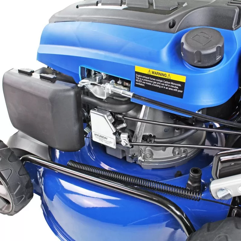 Hyundai 18"/46cm 139cc Electric-Start Self-Propelled Petrol Lawnmower