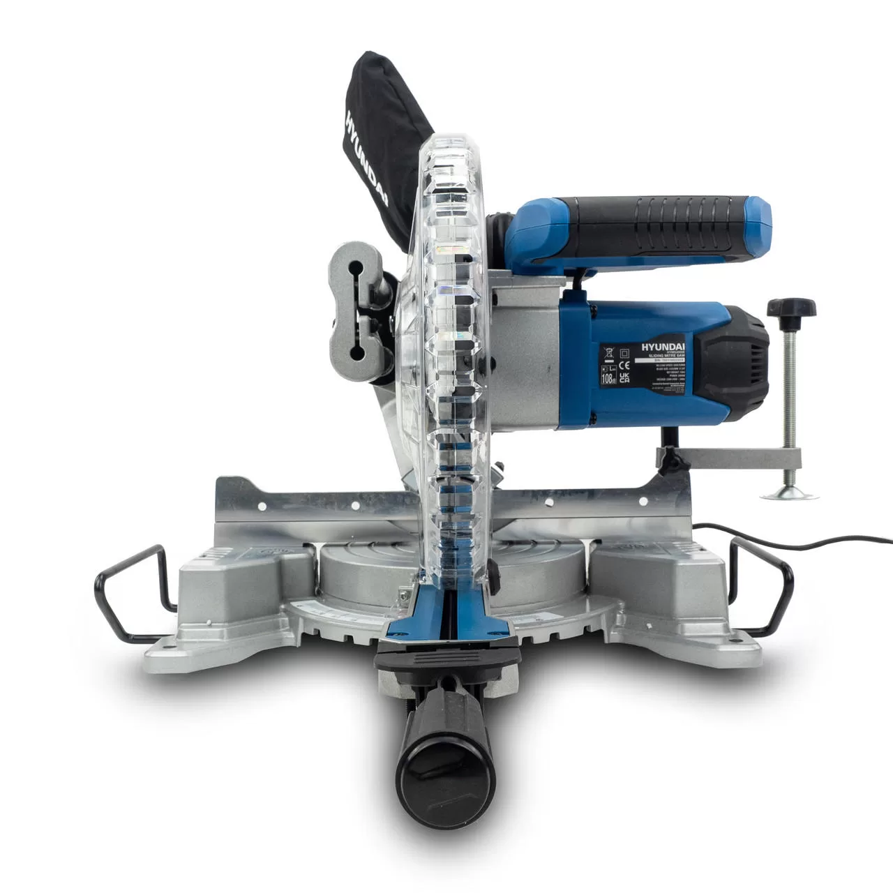 Hyundai 2000W Electric Mitre Saw / Chop Saw with 255mm Blade, 230V