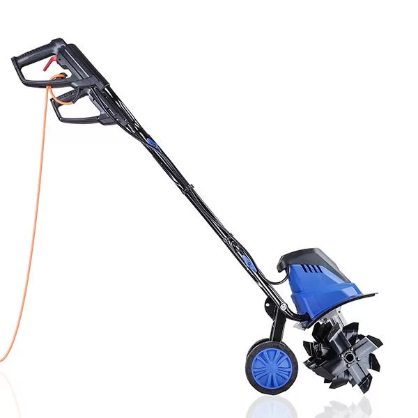 Hyundai 1500W 45cm Electric Garden Tiller, Cultivator, Rotavator and Rototiller 4 x 6 Blades