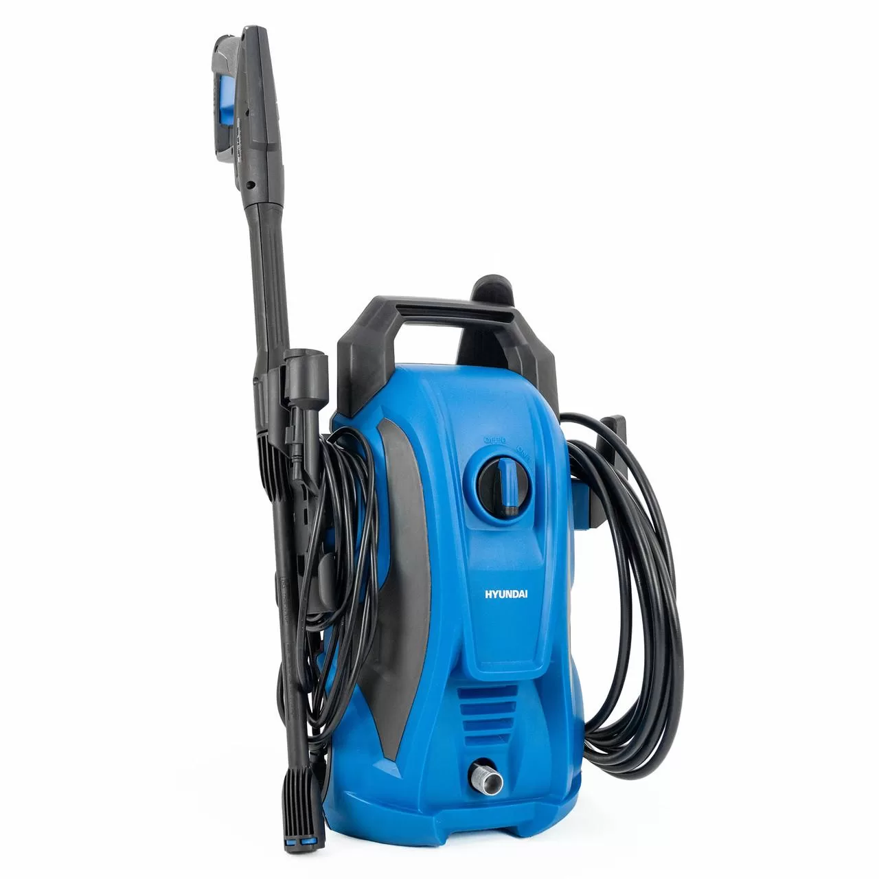 Hyundai 1740psi Electric Pressure Washer, 7.1L/min, 1600W Motor with Hose & Attachments