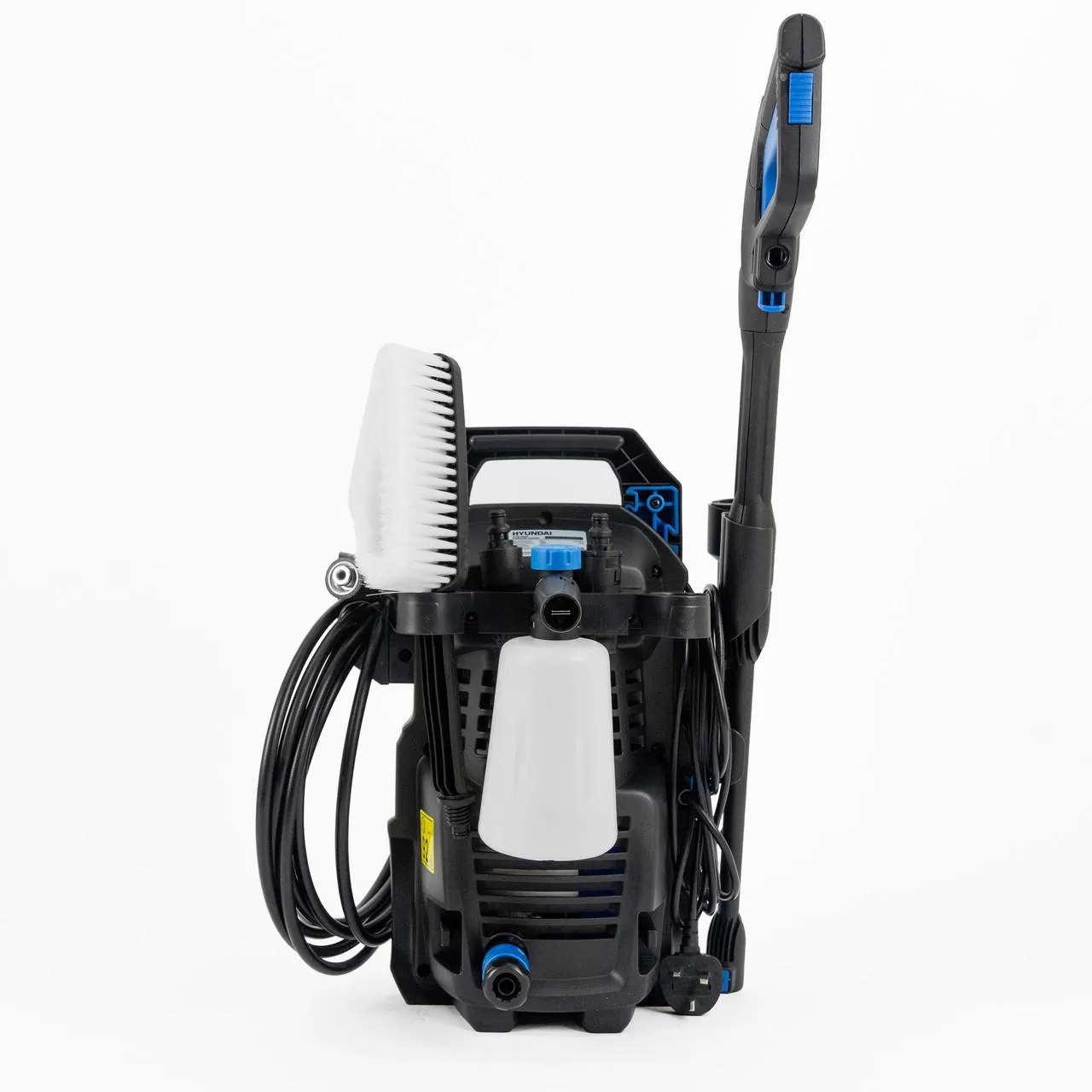 Hyundai 1740psi Electric Pressure Washer, 7.1L/min, 1600W Motor with Hose & Attachments