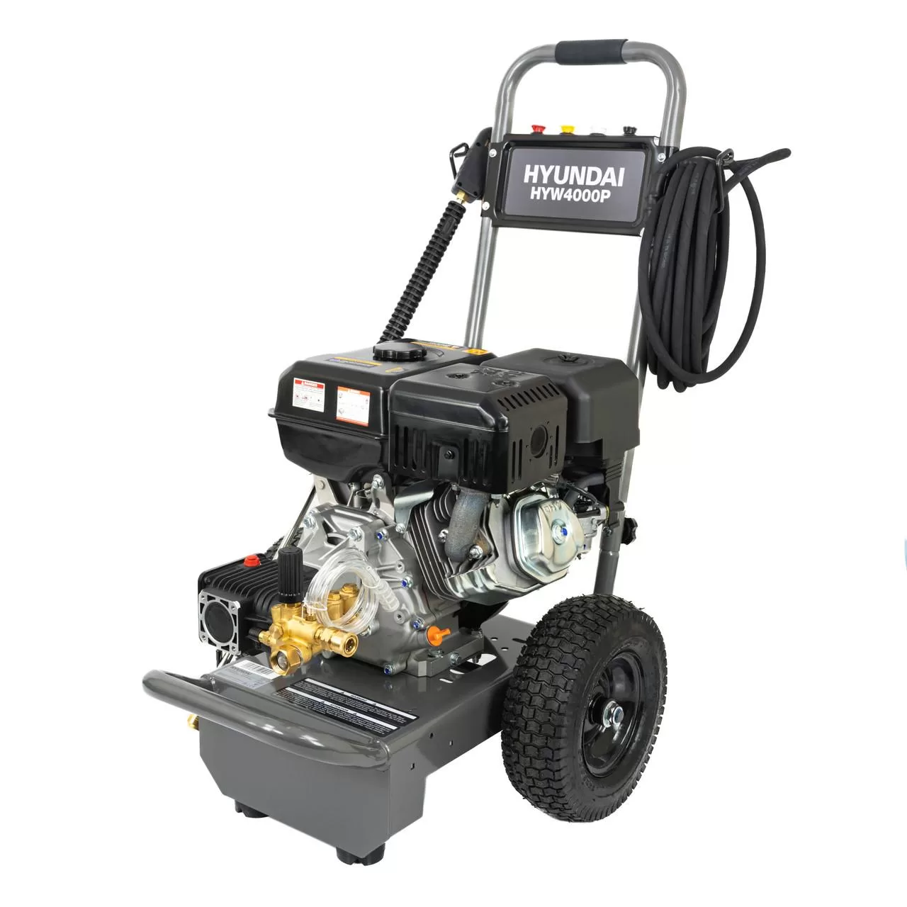 Hyundai 4000psi 275bar Petrol Pressure Washer 15L/Min 420cc Engine, AR Pump