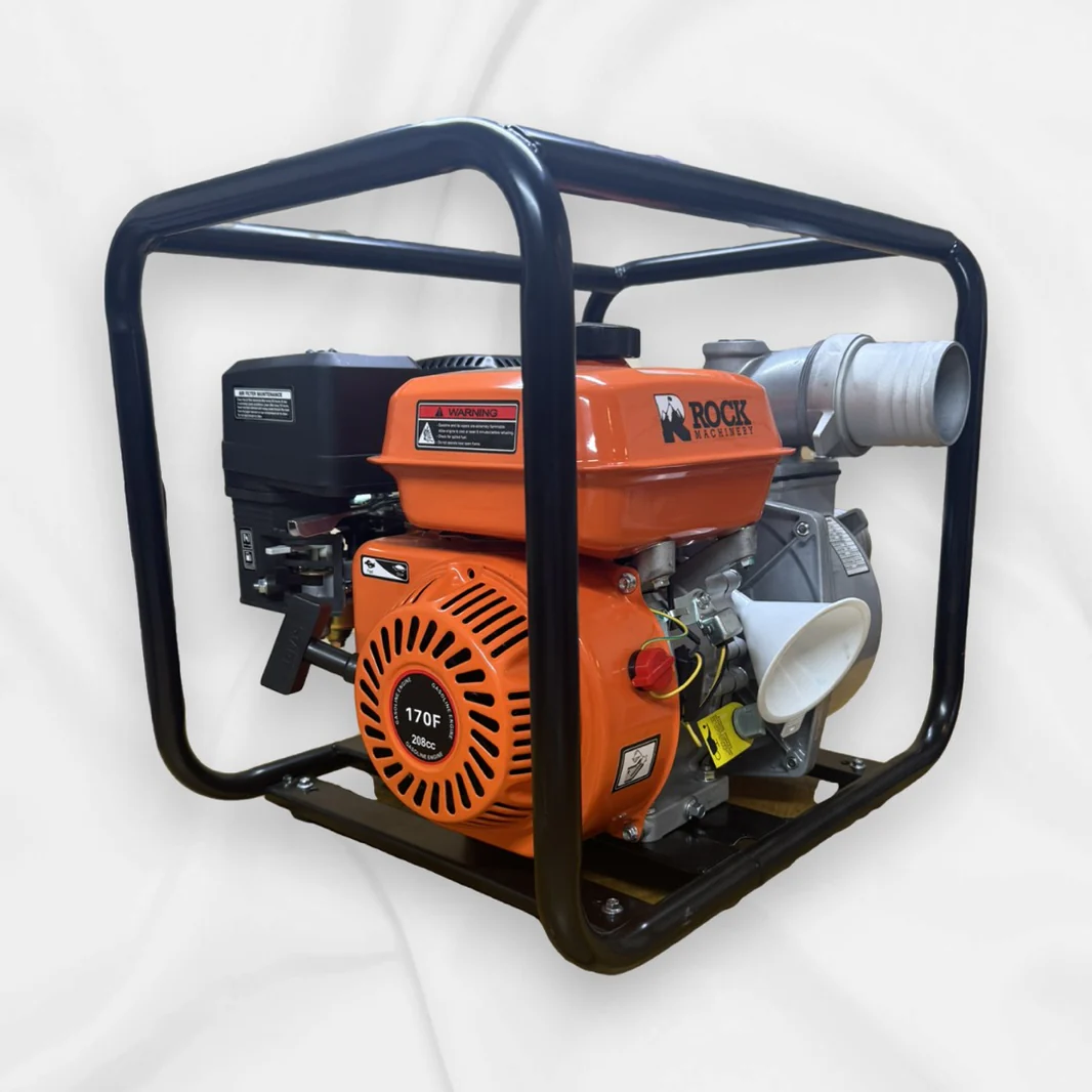 Rock Machinery RWP-25 Clean 3" Water Pump