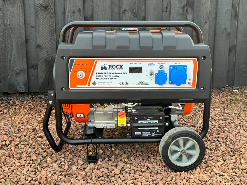 Rock Machinery RMG8500E Electric start Generator