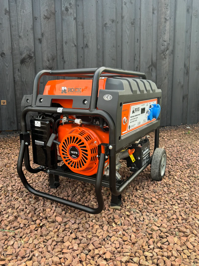 Rock Machinery RMG8500E Electric start Generator
