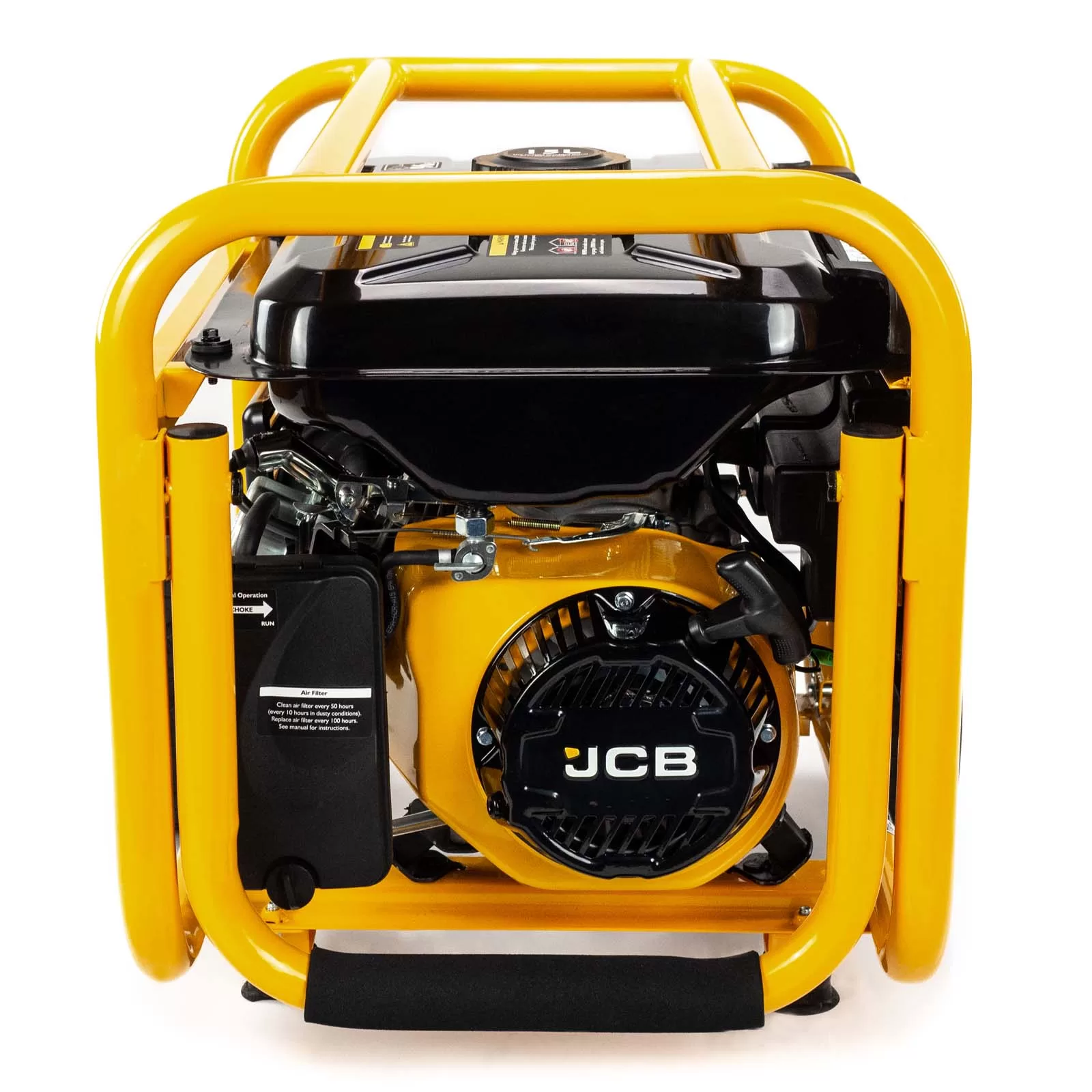 JCB 3.6kW / 4.5kVA Petrol Site Generator 115V / 230V 7.5hp 224cc JCB Engine, Recoil Pull Start