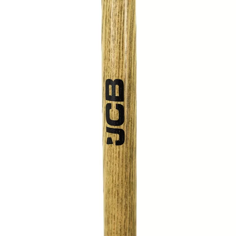 JCB 12 Teeth Heritage Garden Rake, Heavy-duty Carbon Steel and Ash Wood Shaft