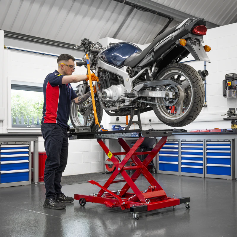 Sealey Premier Hydraulic Motorcycle Lift 363kg Capacity