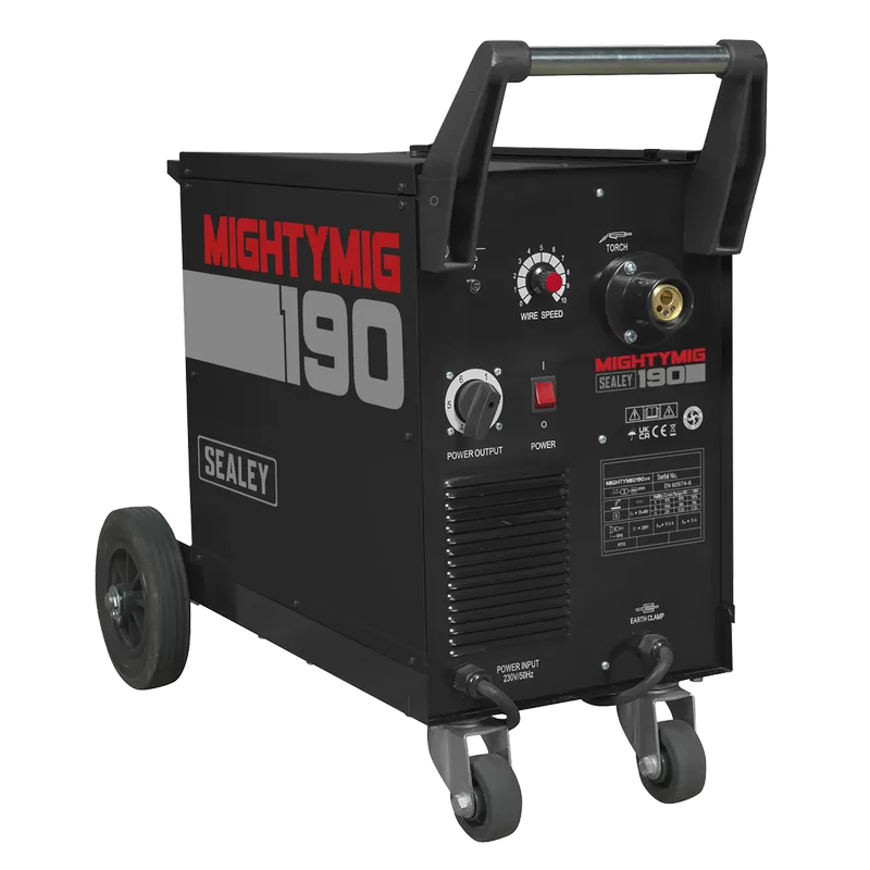 Sealey Professional Gas/Gasless MIG Welder with Euro Torch 190A