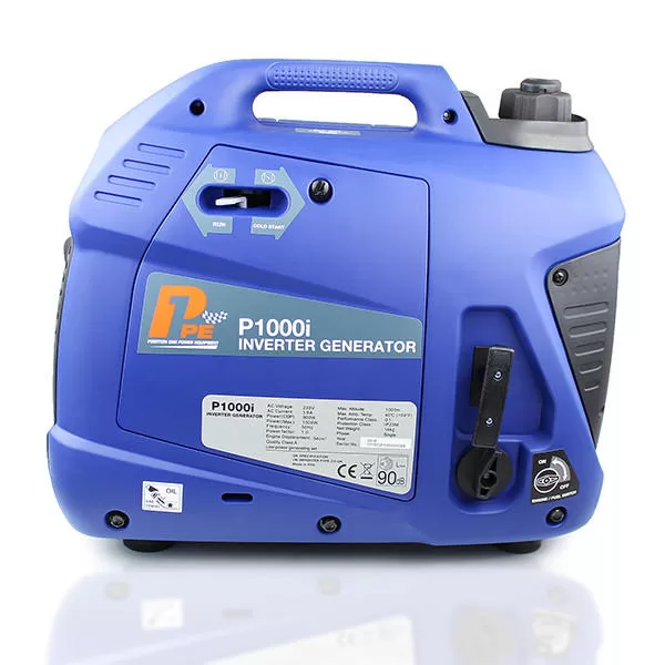 P1 1000W / 1kW Petrol Inverter Suitcase Generator with DC & USB Outputs