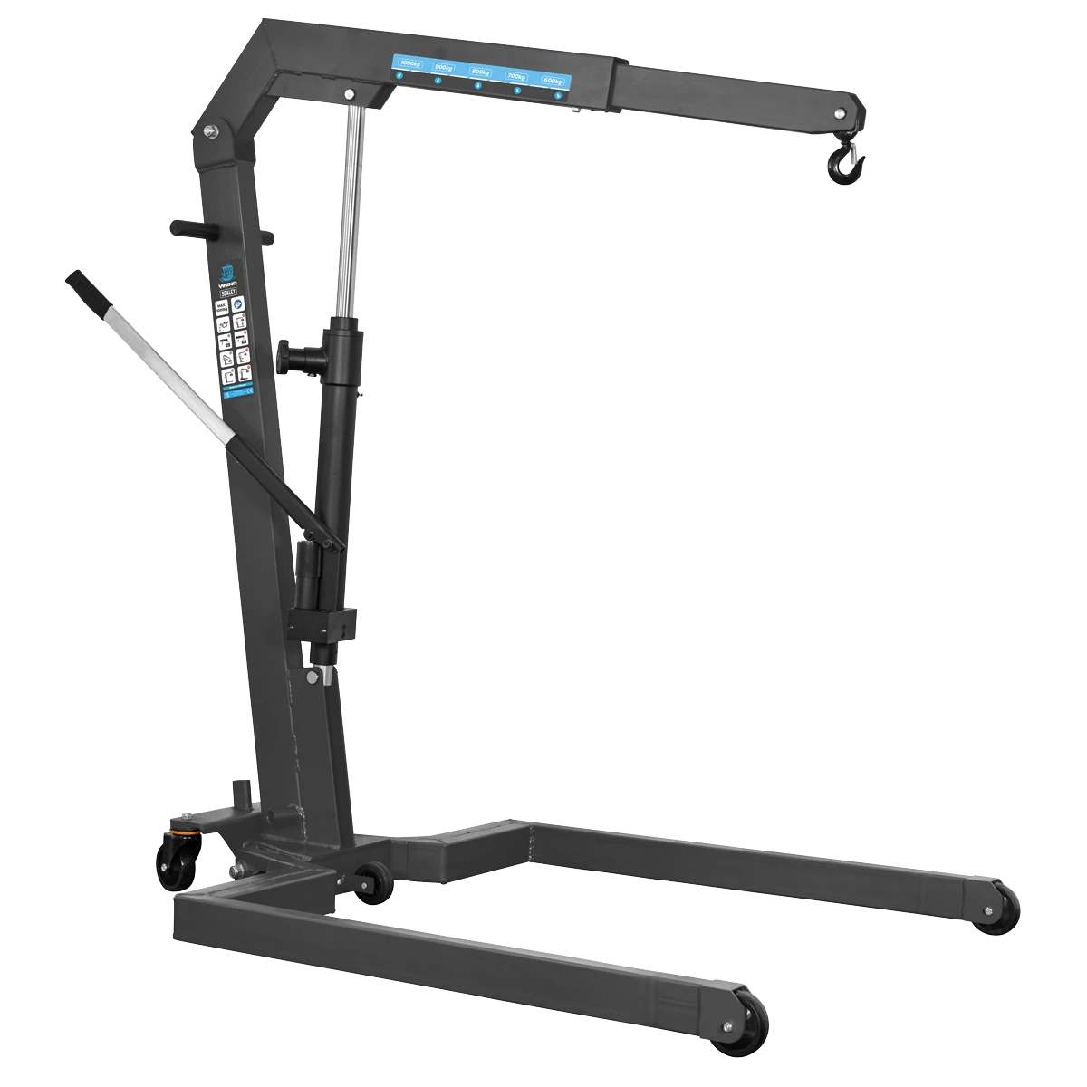 Sealey Viking Industrial Engine Crane 1 Tonne