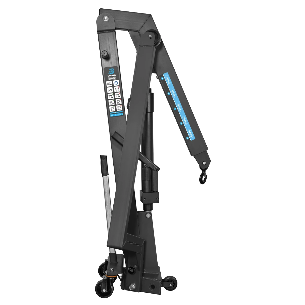 Sealey Viking Industrial Engine Crane 1 Tonne