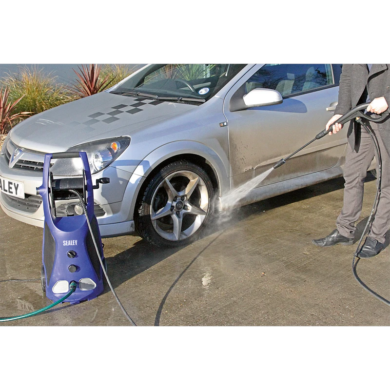 Sealey Professional Pressure Washer with TSS & Rotablast® Nozzle 140bar 2100W/230V