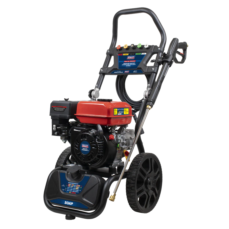 Sealey Pressure Washer 220bar 570L/hr 5.8hp - Petrol