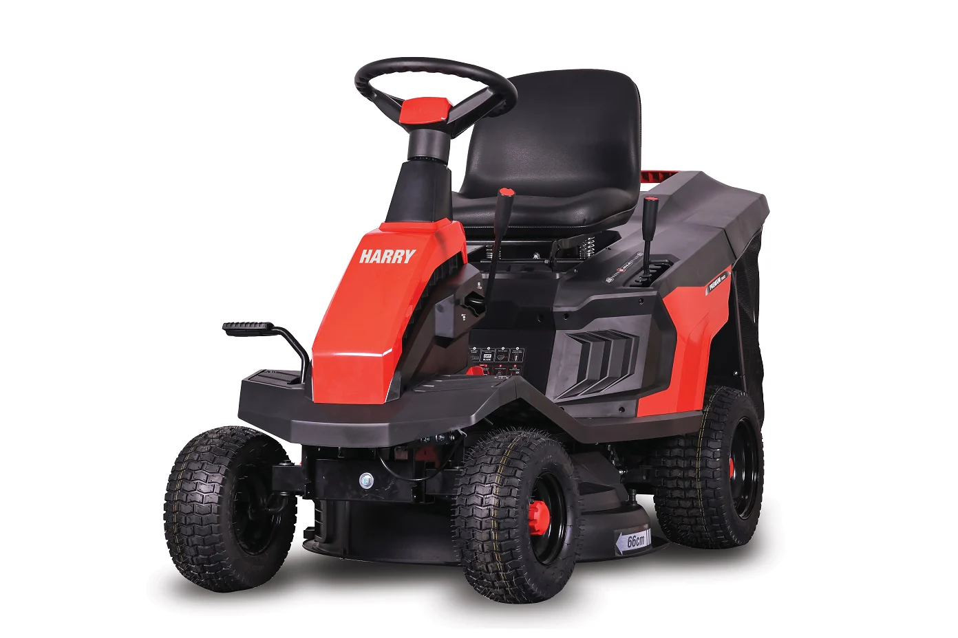Harry RM66H 26" Compact Ride-On Mower - 224cc Loncin Engine, Hydrostatic Transmission & 150L Catcher